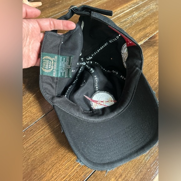 Field Grade SKYLAB NASA 50TH ANNIVERSARY BLACK DISTRESSED RELAXED FIT HAT main image 4